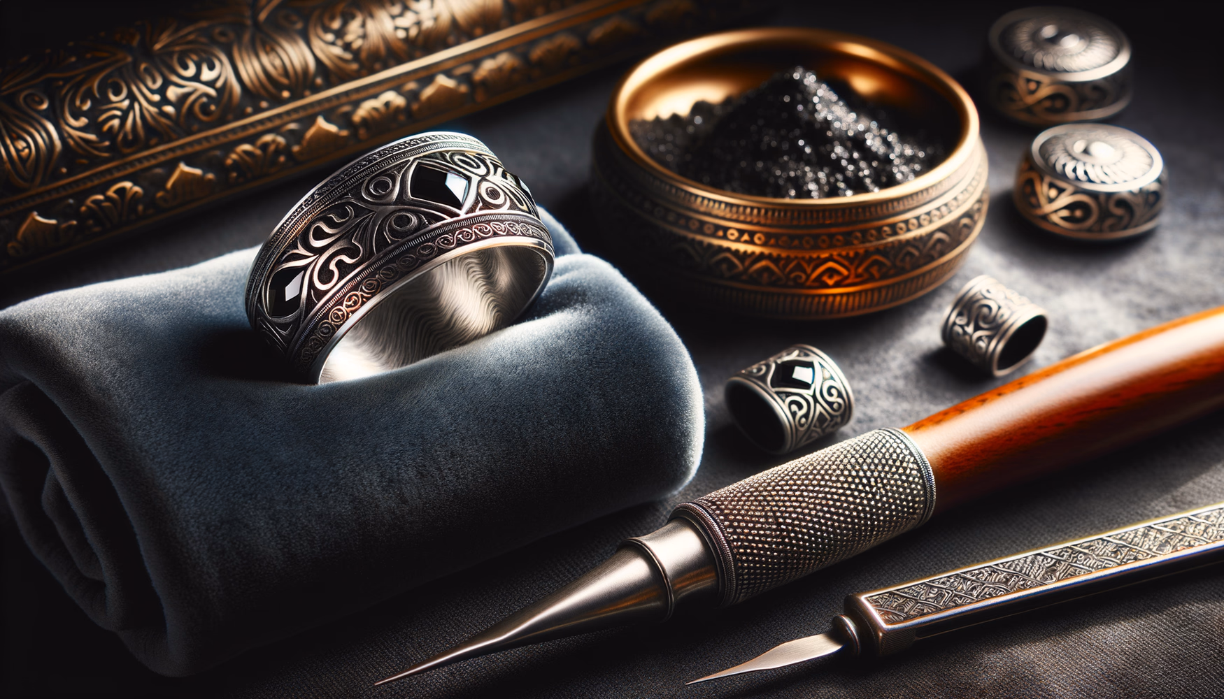 Чернь по серебру: чернение и узоры в древнерусских украшениях