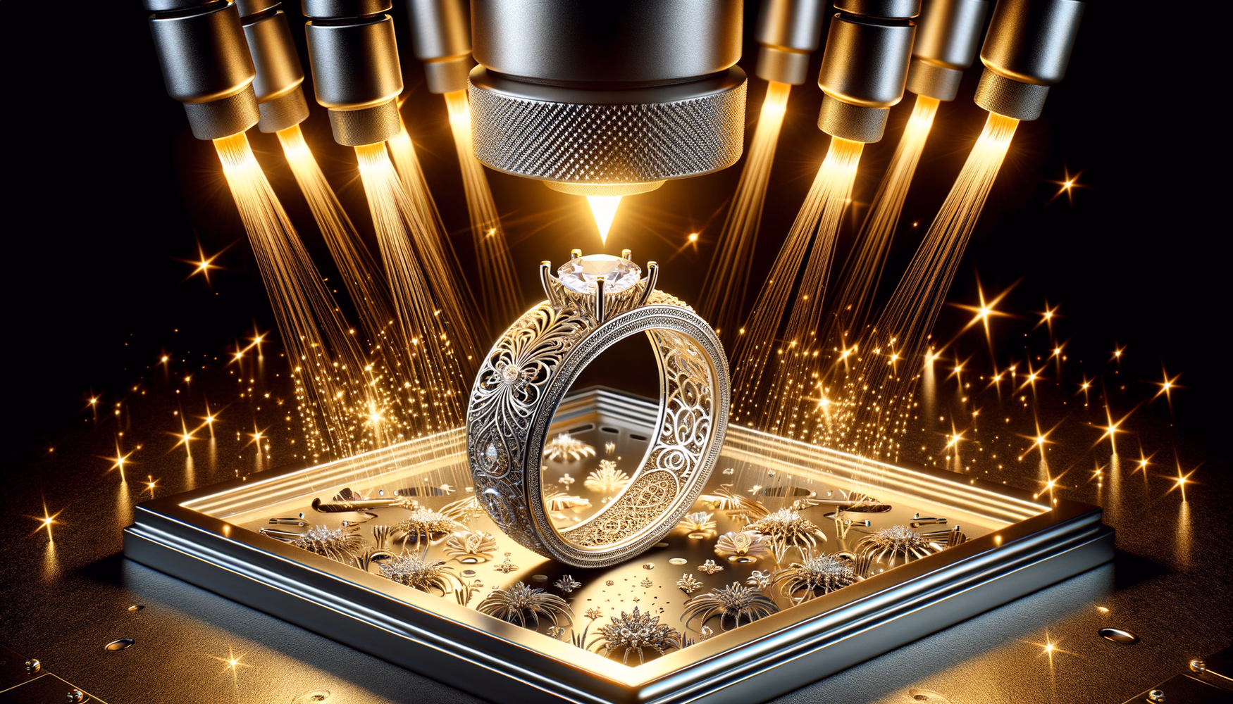 3D-печатные металлические украшения: технологии в ювелирном деле.