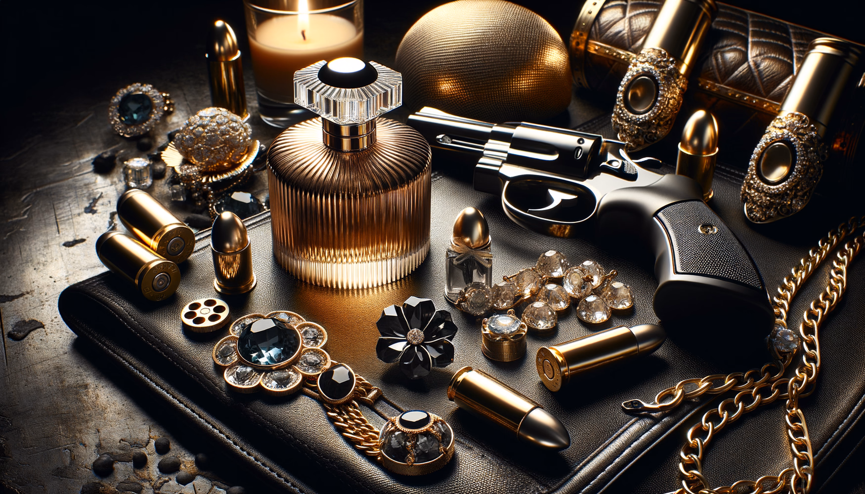 Ароматы оружейной тематики: порох, металл и кожа в одном флаконе.