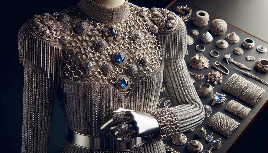 Кольчуга как платье: появление chainmail в женском гардеробе.